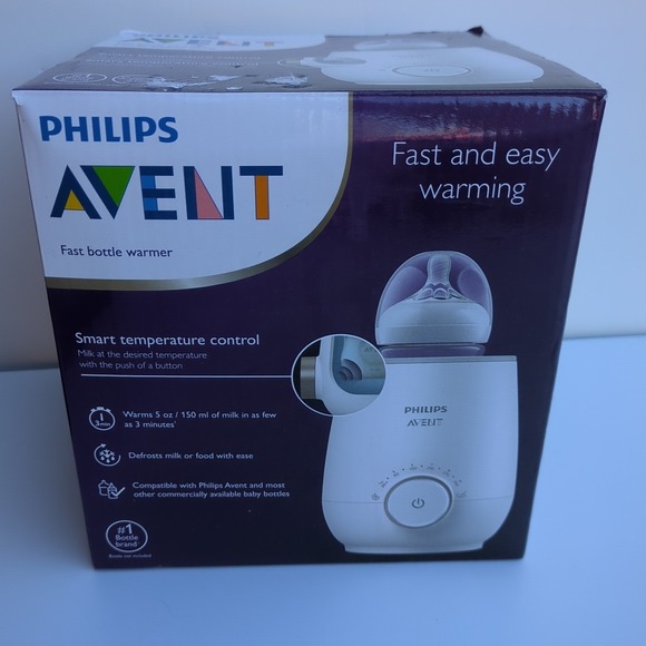 Philips Avent SCF358/00 Fast Baby Bottle Warmer White‎ NIB - Picture 2 of 7